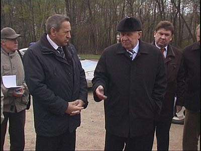 Поездка с губернатором