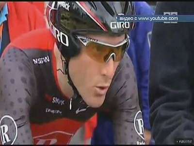 Денис Меньшов на велогонке