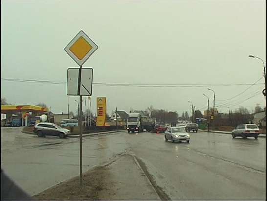 Очередная авария на мосту