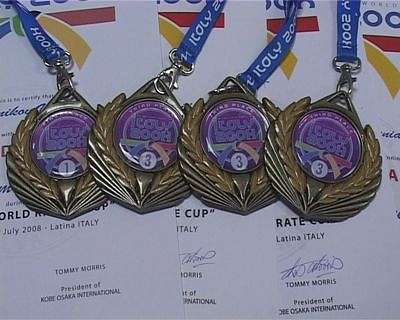 Золотые медали каратистов