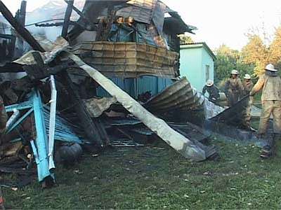 Пожар в Доме Ветерана