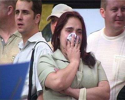 Отъезд отряда в Чечню