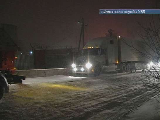 Первые снежные аварии