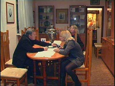 Подводка к артисту