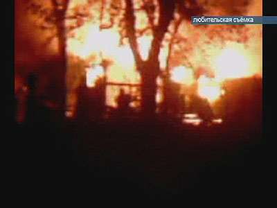 Сгорел дом на трех хозяев