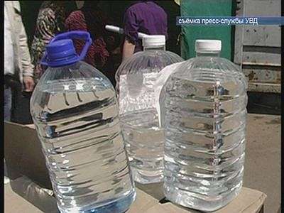 Тонна нелегального спирта