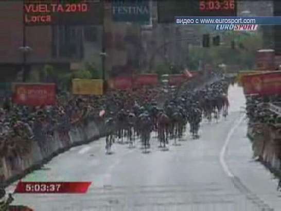 Меньшов на «Вуэльте»
