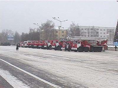 МЧС получили технику...