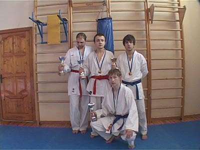 Победа каратистов...