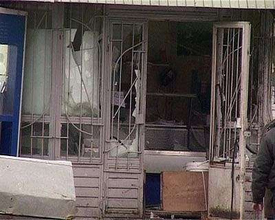 Взрыв возле ларька