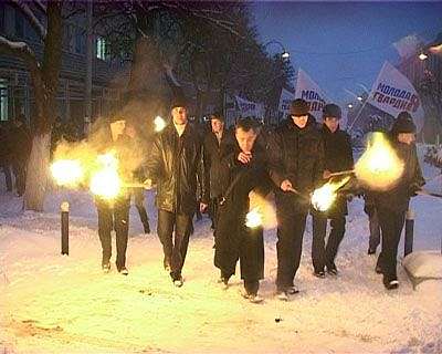 Митинг студентов