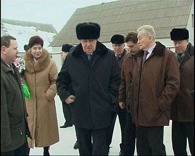 Рабочая поездка губернатора области