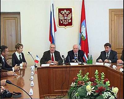 Гости из Шампань-Арден с рабочим визитом в Орле