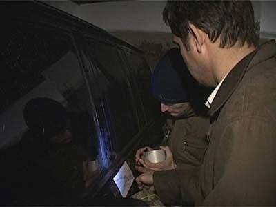 Колонна арестантов прибыла в Орел