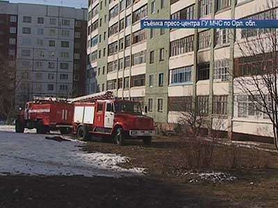 Утро началось с пожара