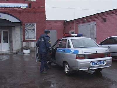 Сотрудники ГАИ на страже порядка