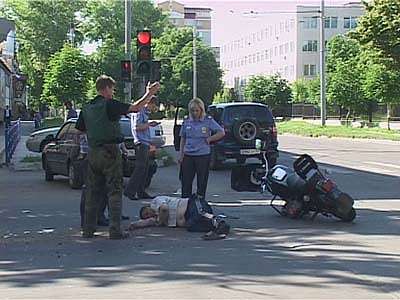 Опасный мотоциклист