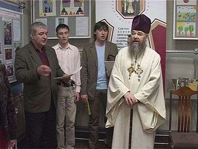 Выставка воспитанников православной школы