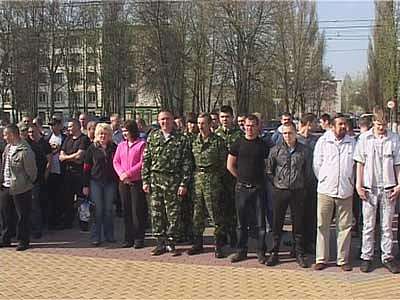 Открытие аллеи славы