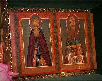 Мощи преподобного Сергия Сребрянского