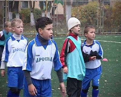 Футбол среди мальков
