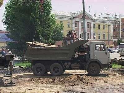 Ко дню города готовят новую площадь