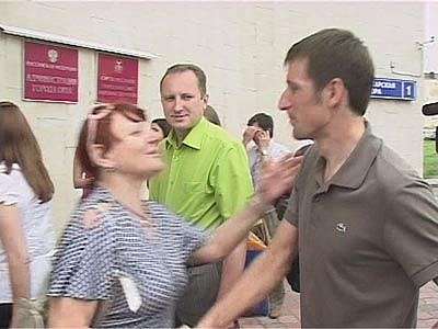 Чествование Дениса Меньшова