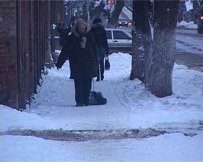 Сугробы в пятницу