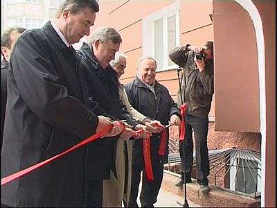 Открытие нового дома жилья для студентов