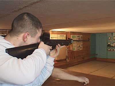 Зимний полиатлон в Медведевском лесу