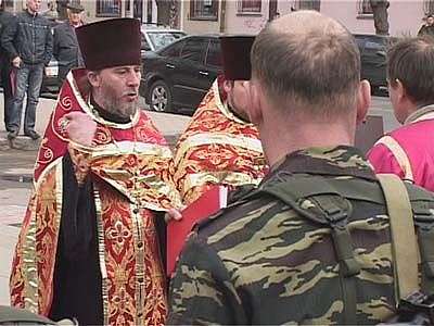 Проводы в Чечню