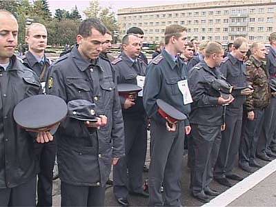 Соревнования милиционеров